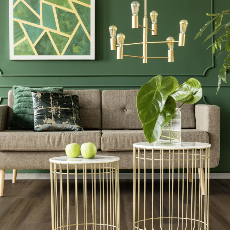 Lame de sol PVC effet bois clipsable madina brown Gerflor - 125 cm x 22.9 cm x 0.57 cm