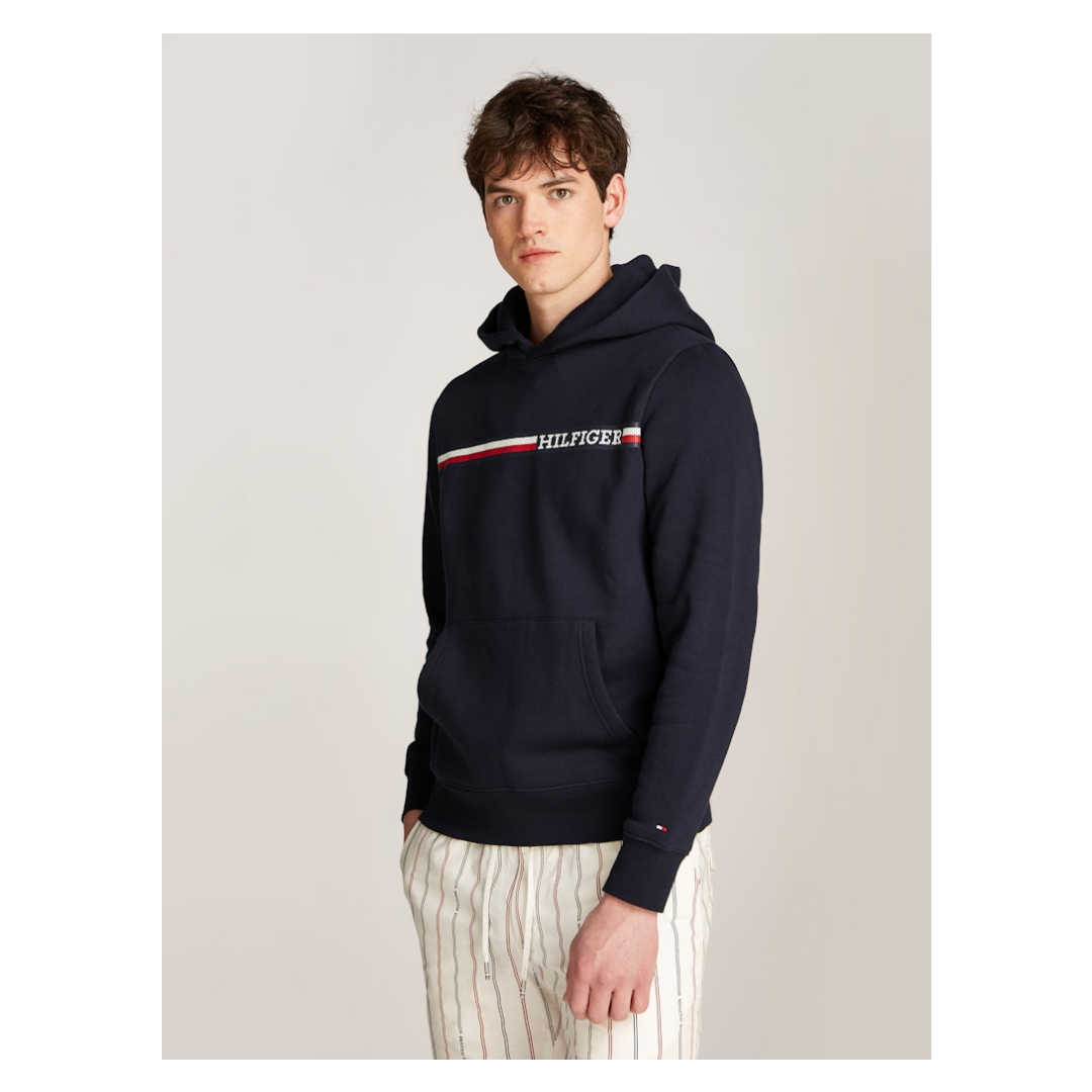 Tommy Hilfiger - Herren Sweatshirt - Blau - Größe: XXL - bei Tara-M