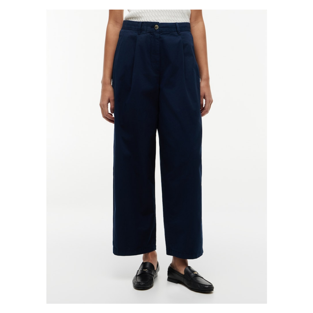 Tommy Hilfiger - Damen Hose - Blau - Größe: 44 - bei Tara-M