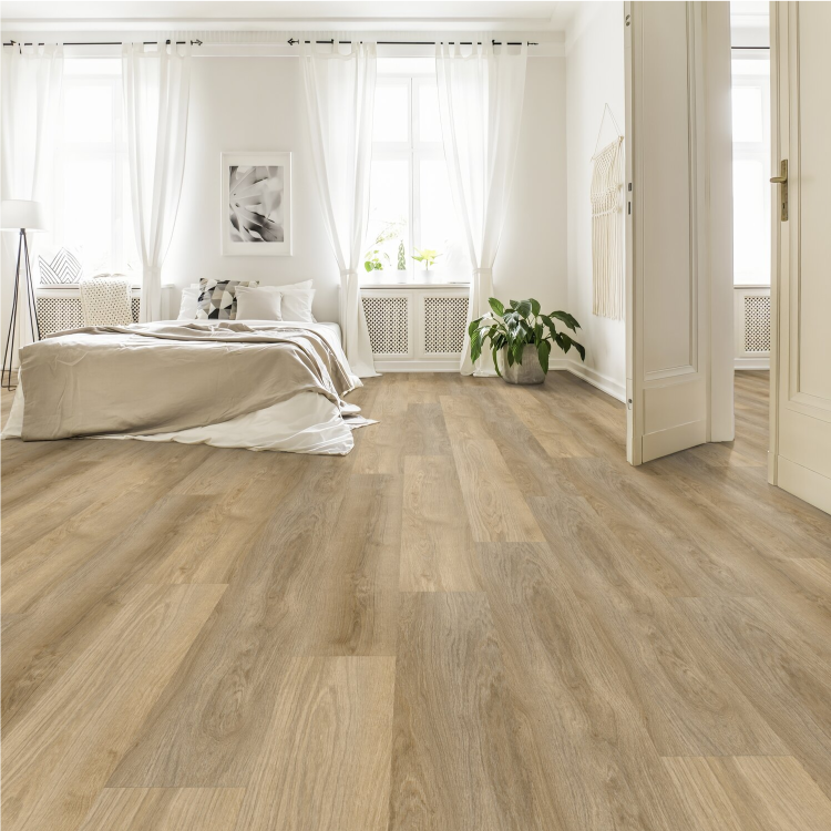 Lame XL de sol PVC effet bois clipsable woody medium Gerflor - 149.2 cm x 22.9 cm x 0.57 cm