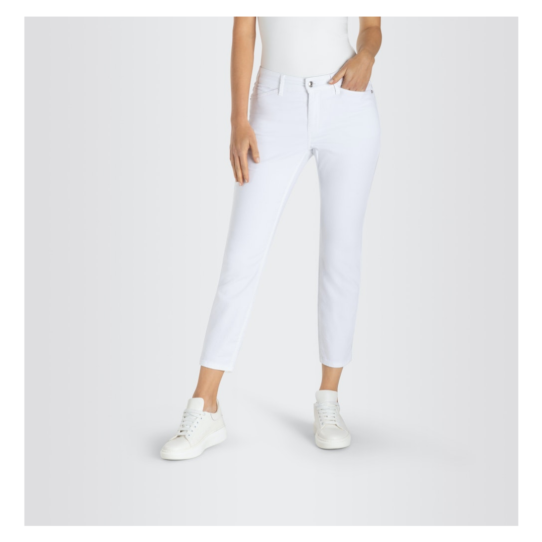 MAC Jeans Dream Summer Denim Baumwolle-Modal-Polyester-Elasthan Weiß