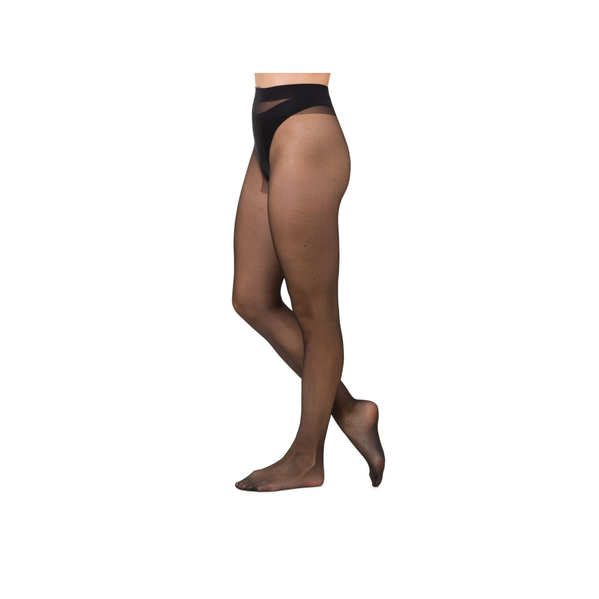 HEMA HEMA Invisible Panty Gloss 20 Denier Zwart (zwart)