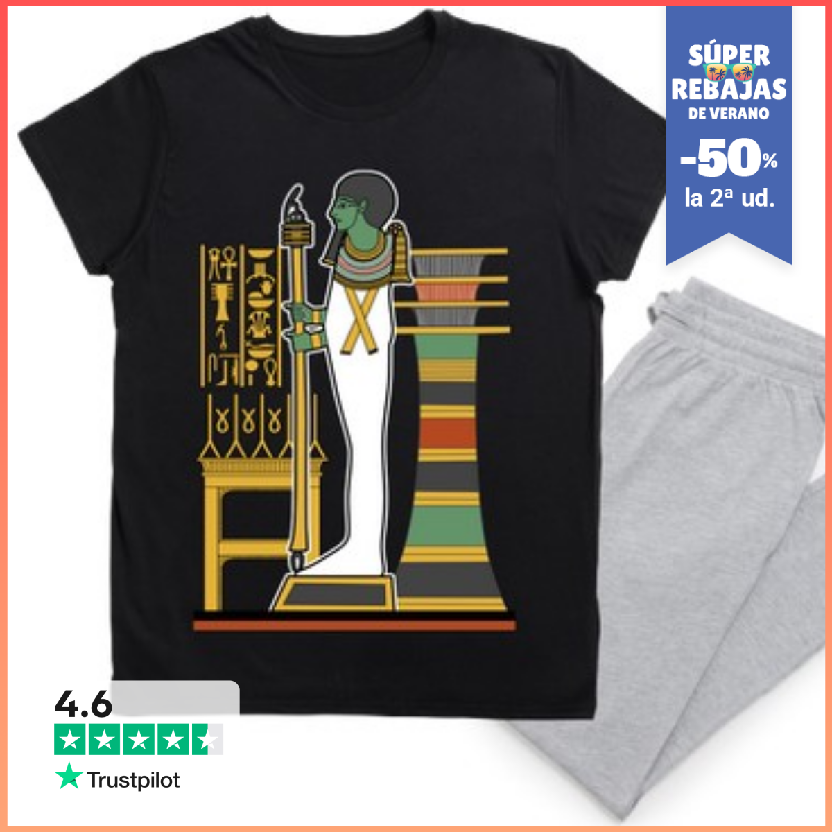 Pijama PTAH Dios Creador Y De Los Artesanos LaTostadora