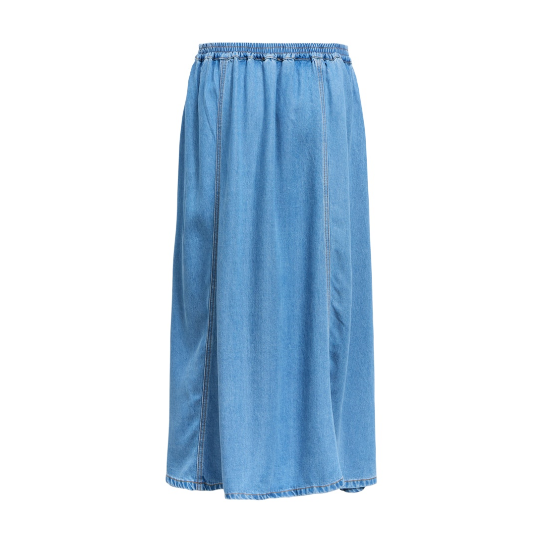 Object Rock Skirt Lyocell Hellblau