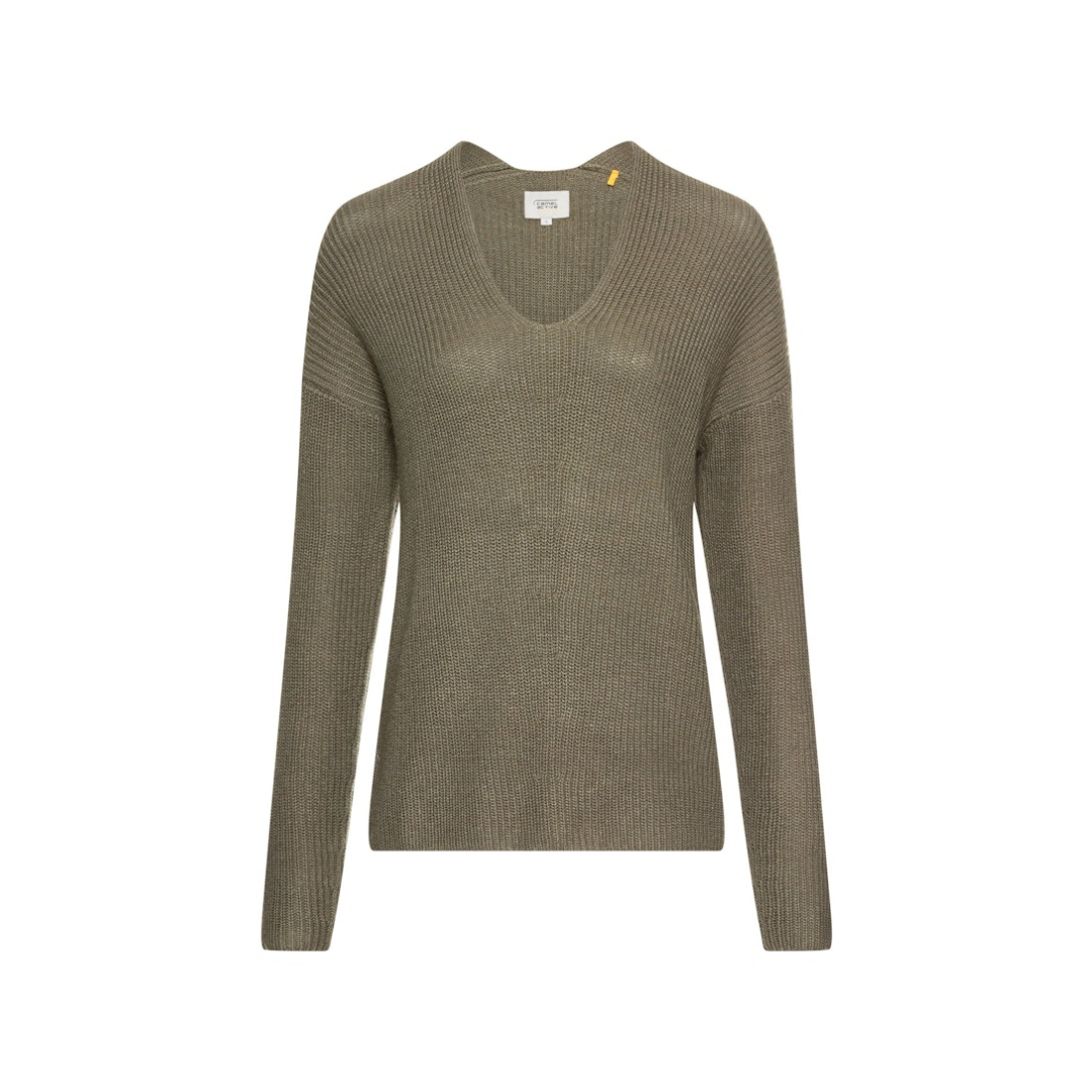 Camel Active - Damen Pullover - shadow khaki - Größe: L - bei Tara-M