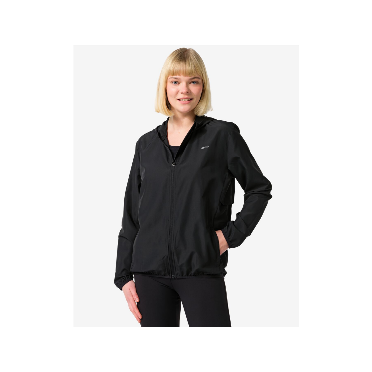 HEMA HEMA Dames Sportjas Zwart (zwart)