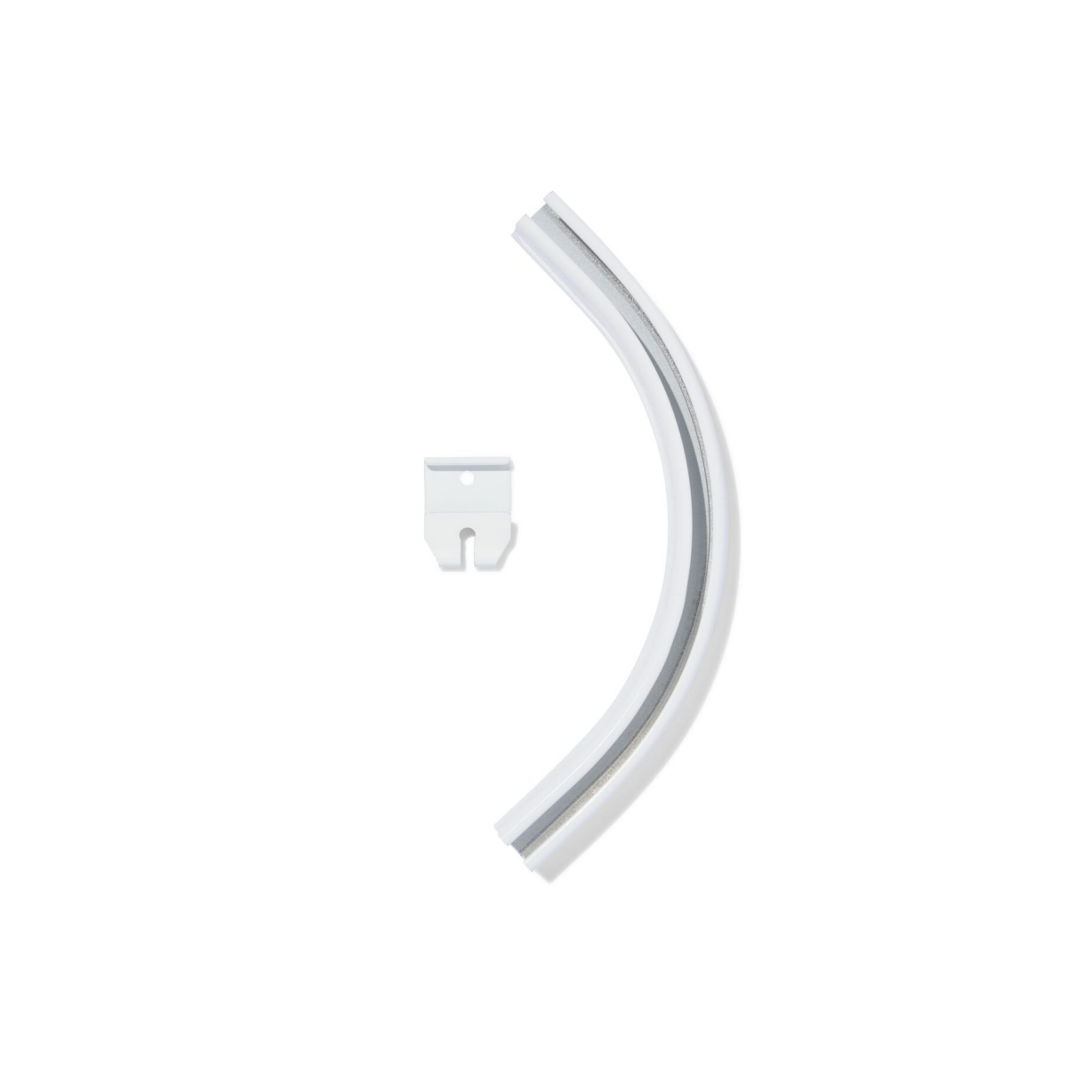 HEMA HEMA Railverbinder Met Bocht Wit (wit)