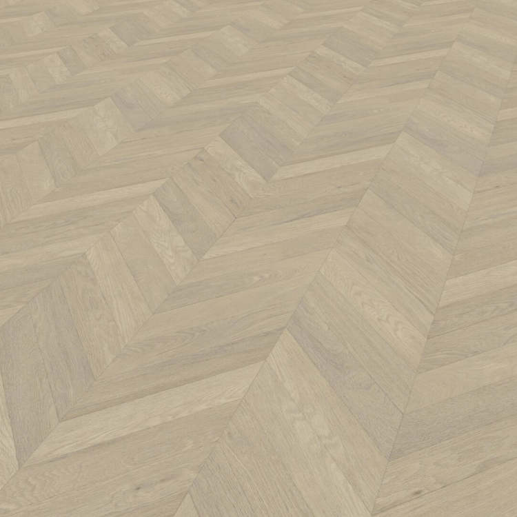 Rouleau 4m de sol PVC effet chevron pose libre azay beige Gerflor - 2500 cm x 400 cm x 0.29 cm — vue 3