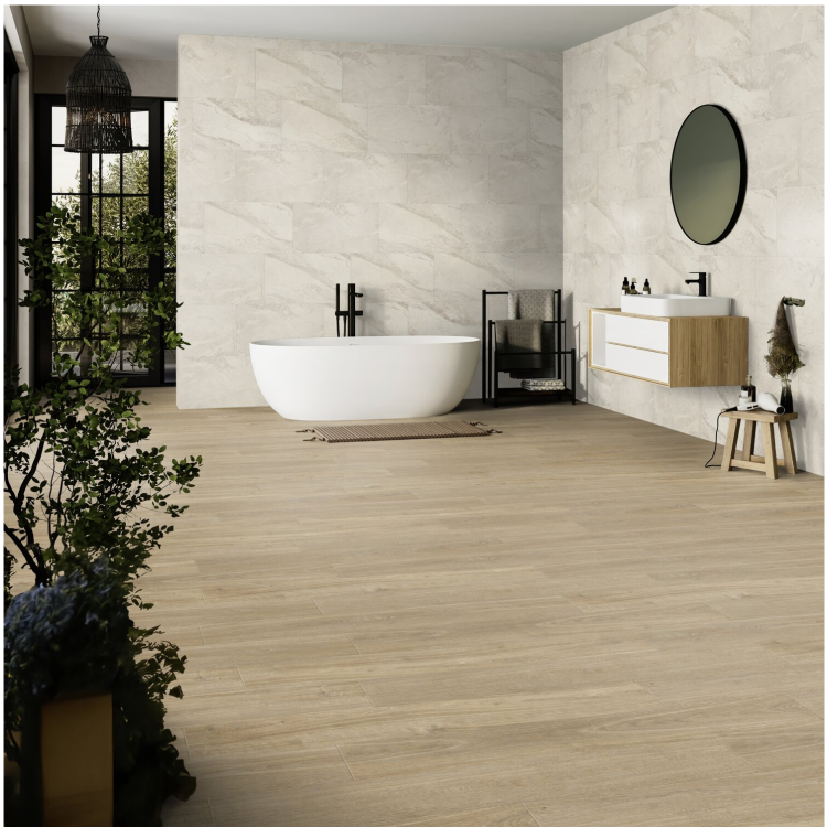Dalle murale PVC effet pierre pose collée, pose clipsée 7097 Pavoa Gloss Gerflor - 65 cm x 37.5 cm x 0.5 cm — vue 3