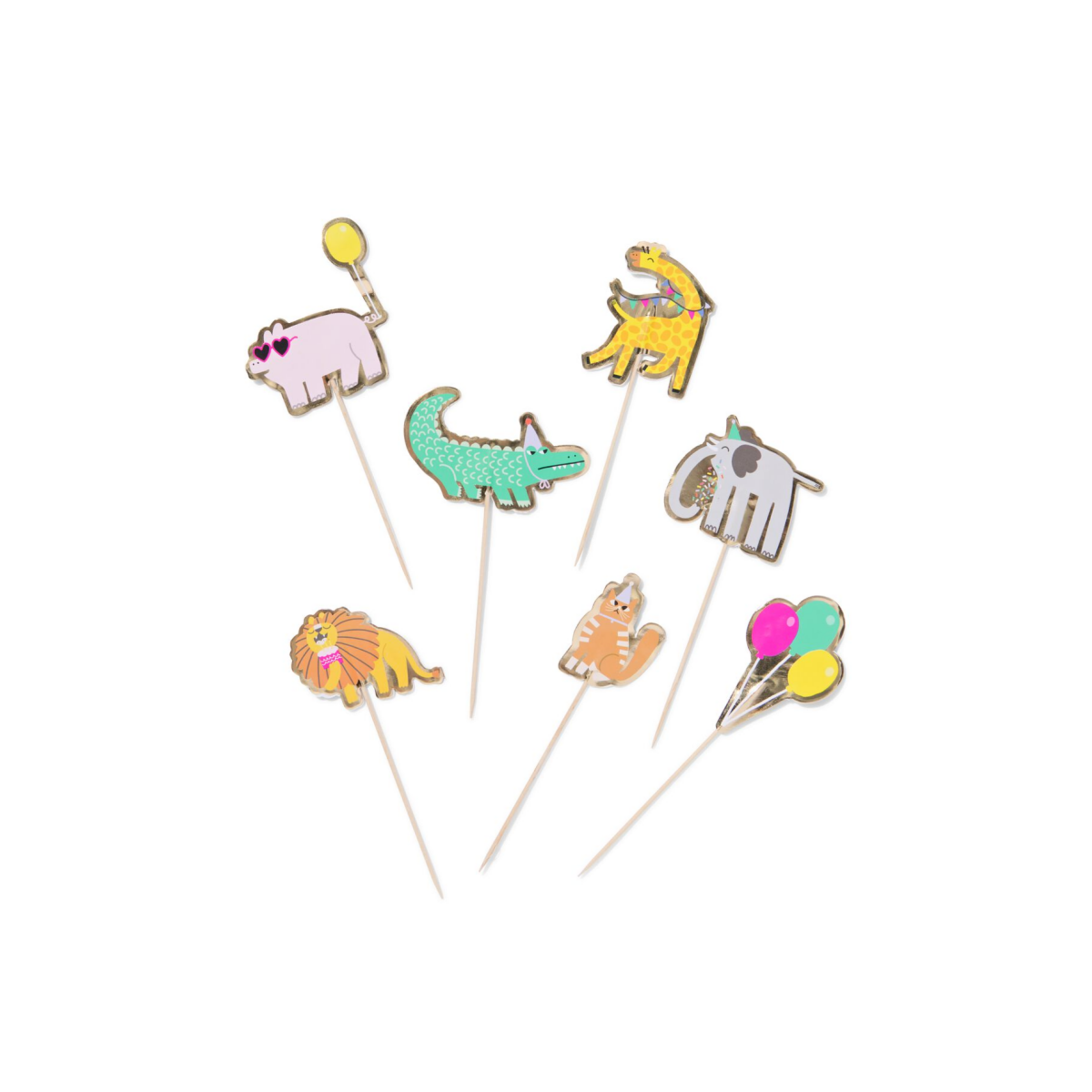 HEMA HEMA Taartdecoratie Feestbeesten