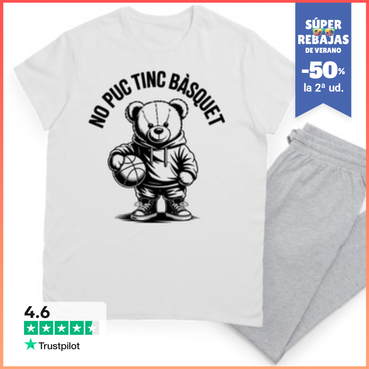 Pijama No Puc Tinc Bàsquet LaTostadora