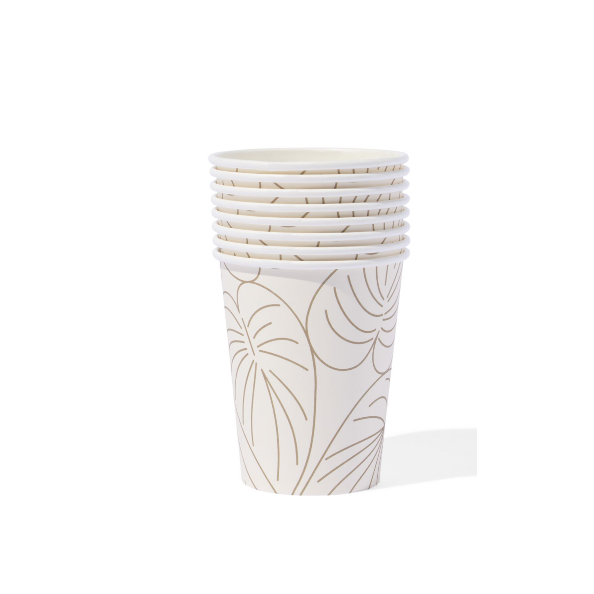 HEMA HEMA Beker Botanisch 8 Stuks