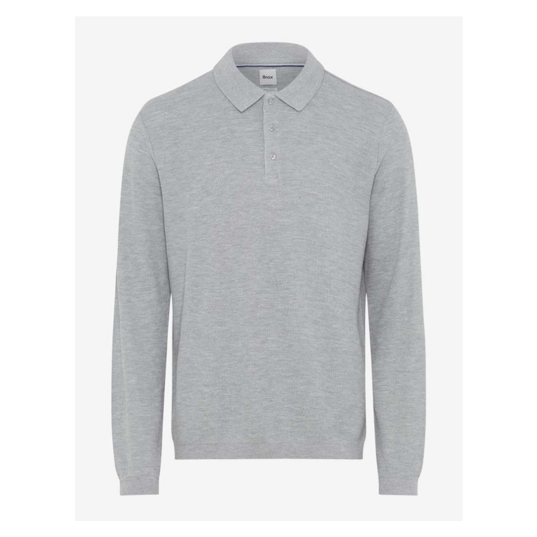 Brax - Herren Langarmshirt - Grau - Größe: XXL - bei Tara-M