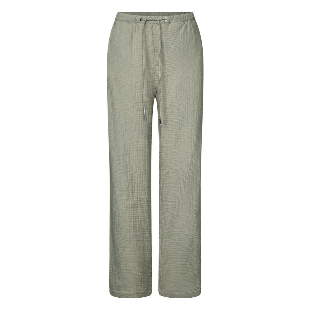 STREET ONE STUDIO - Damen Hose - pale mud green - Größe: 42-30 - bei Tara-M
