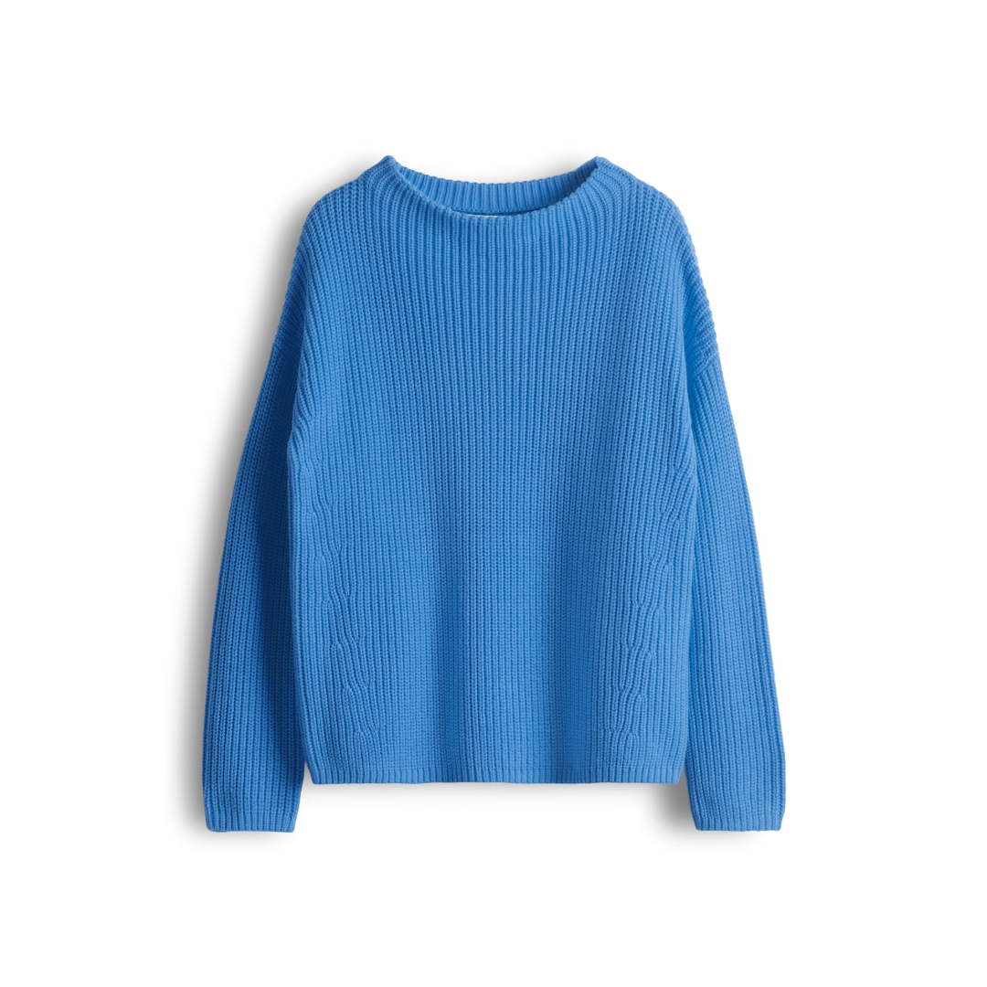 Opus - Damen Pullover - Blau - Größe: 40 - bei Tara-M