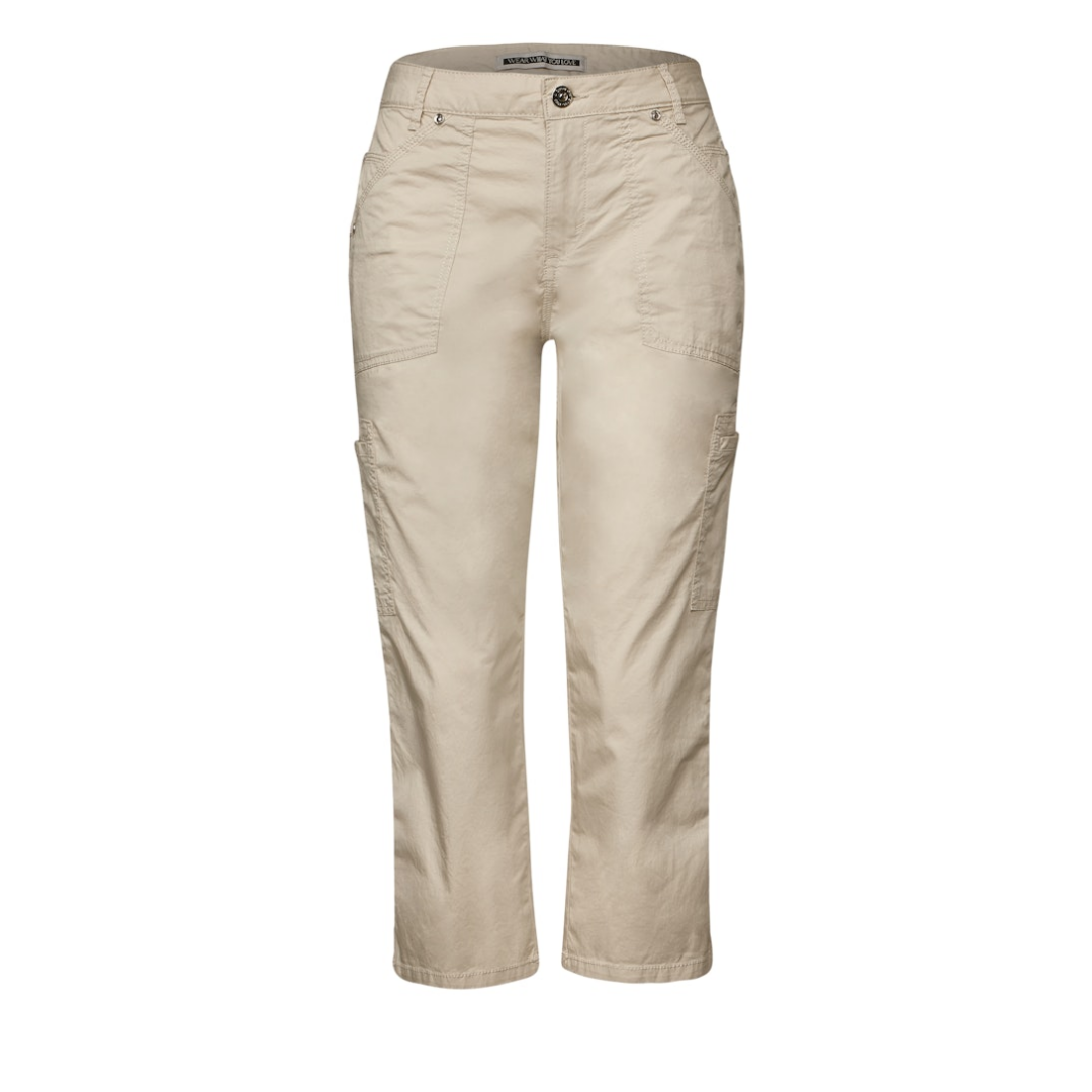 Street One - Damen Langshorts - Braun - Größe: 46-22 - bei Tara-M