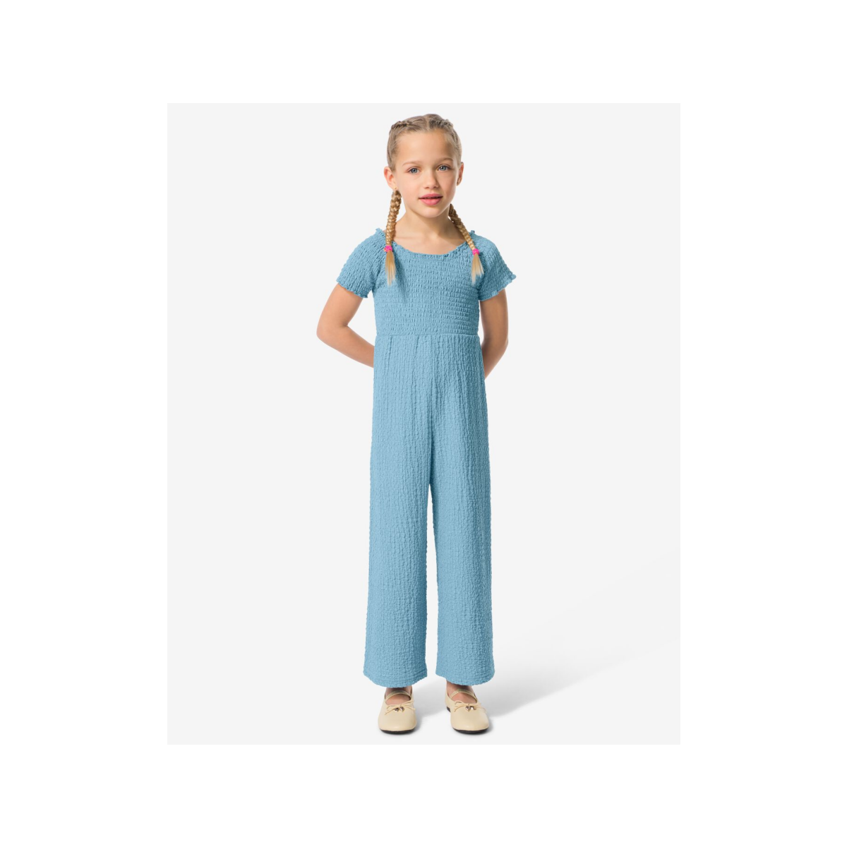 HEMA HEMA Kinderjumpsuit Blauw (blauw)