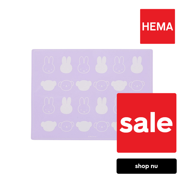 HEMA Nijntje bakmat 30x40cm siliconen