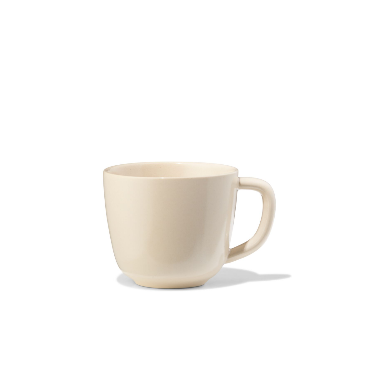 HEMA HEMA Koffiemok 185ml PUUR Reactief Glazuur Gebroken Wit (gebroken wit)