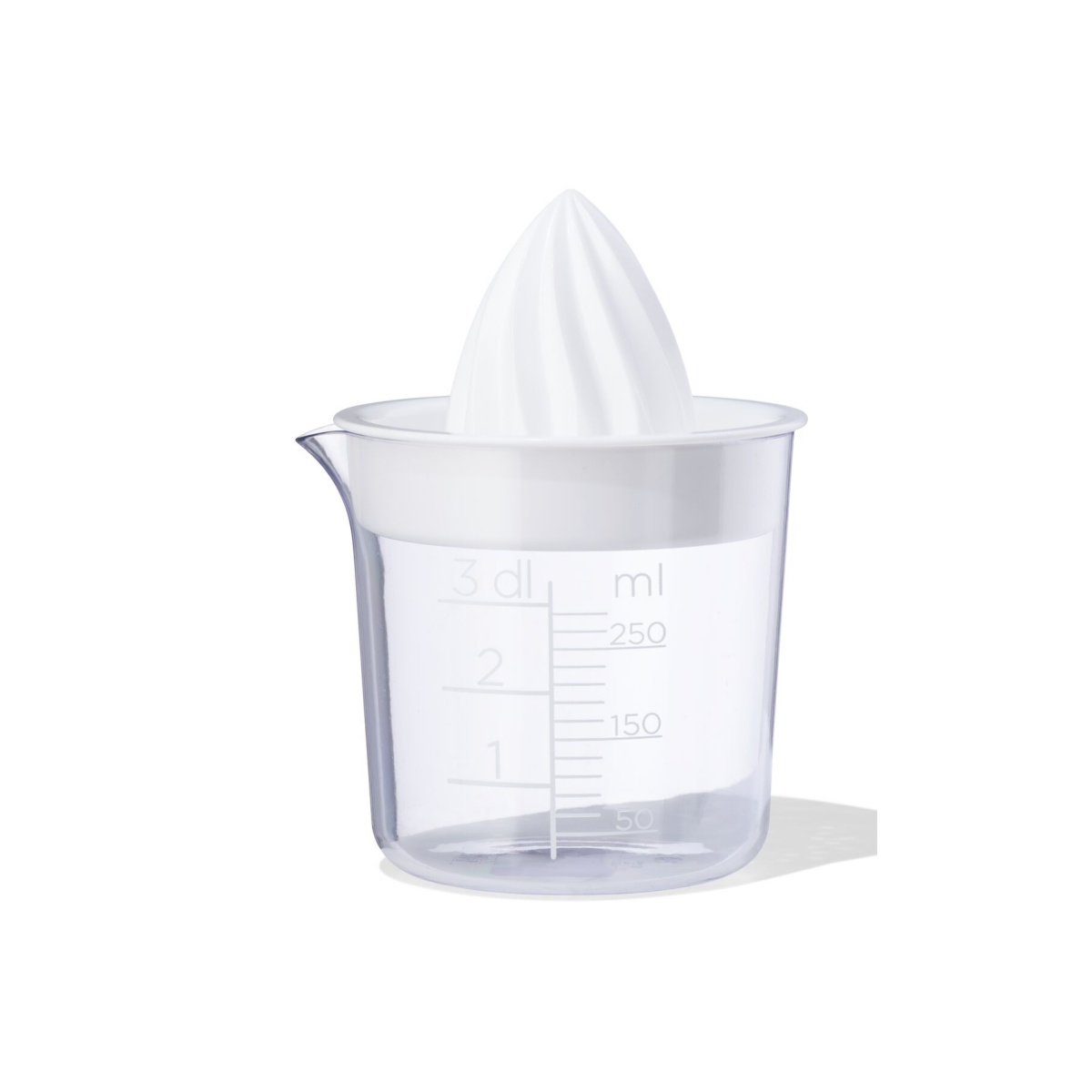HEMA Witte vruchtenpers wit 300ml (White)