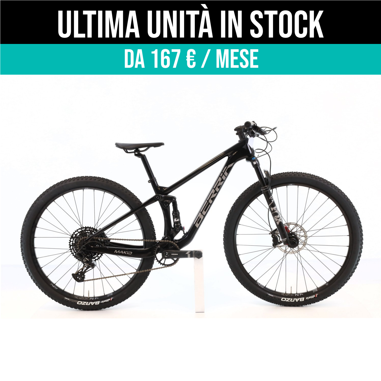 Berria Mako taglia S Semi-nuova