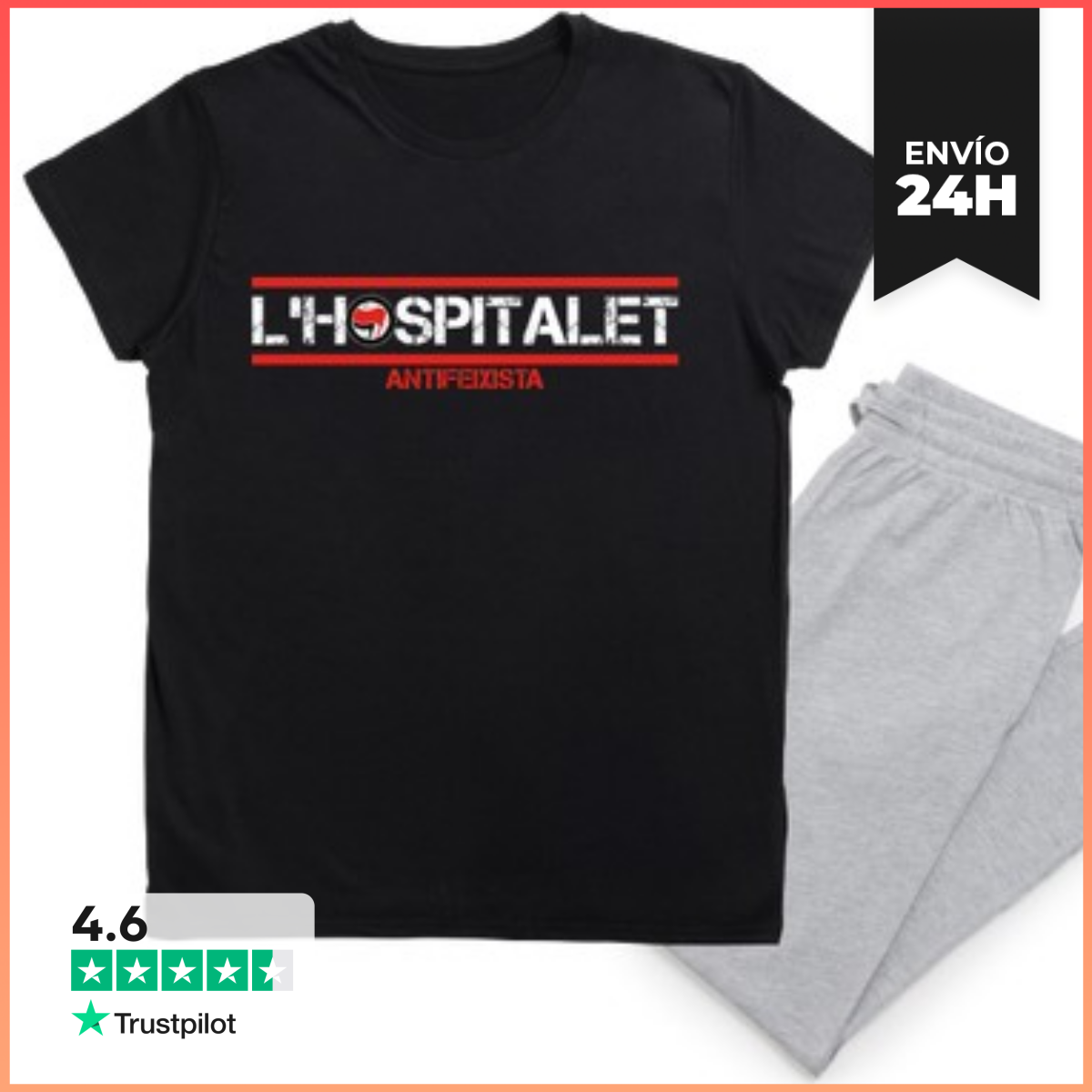 Pijama Hospitalet antifeixista laTostadora