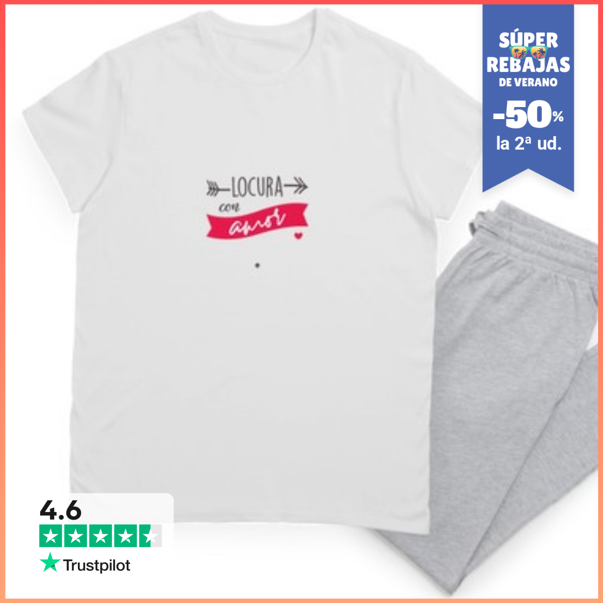 Pijama Locura Con Amor Fc LaTostadora