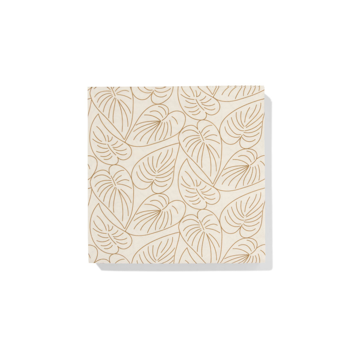 HEMA Servetten 33x33cm papier botanisch - 20 stuks