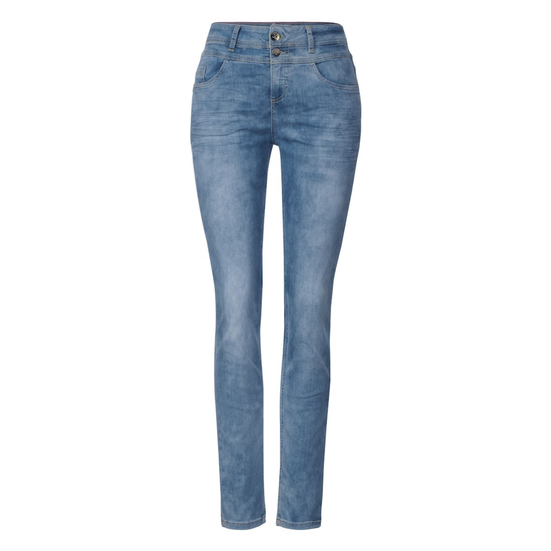 Street One - Damen Jeans - Blau - Größe: 27-28 - bei Tara-M