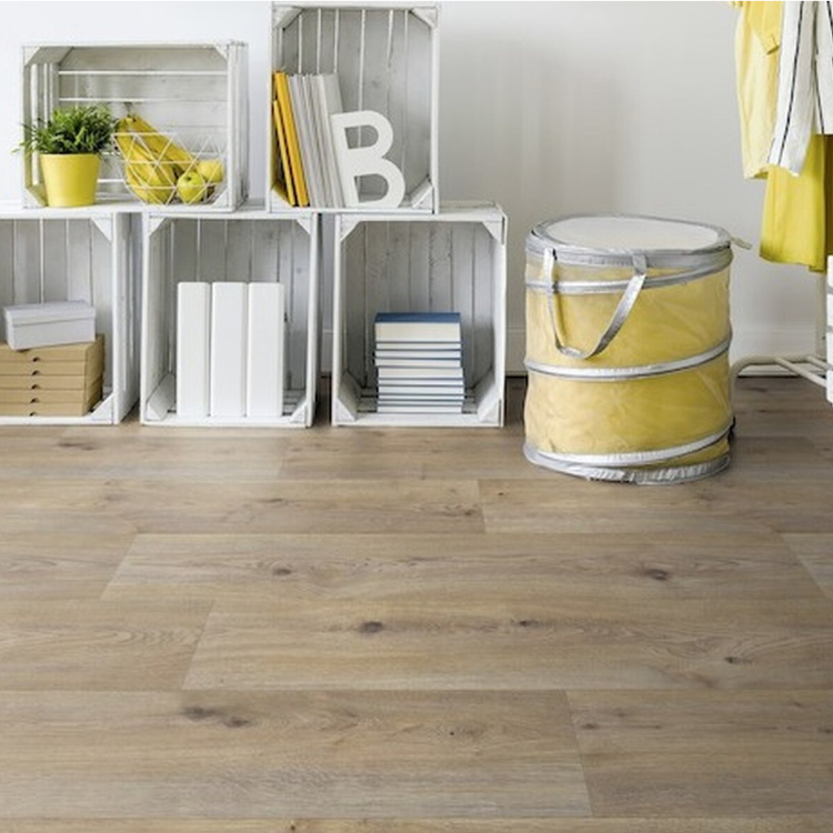 Rouleau 4m de sol PVC effet bois pose libre sherwood blond Gerflor - 2500 cm x 400 cm x 0.29 cm