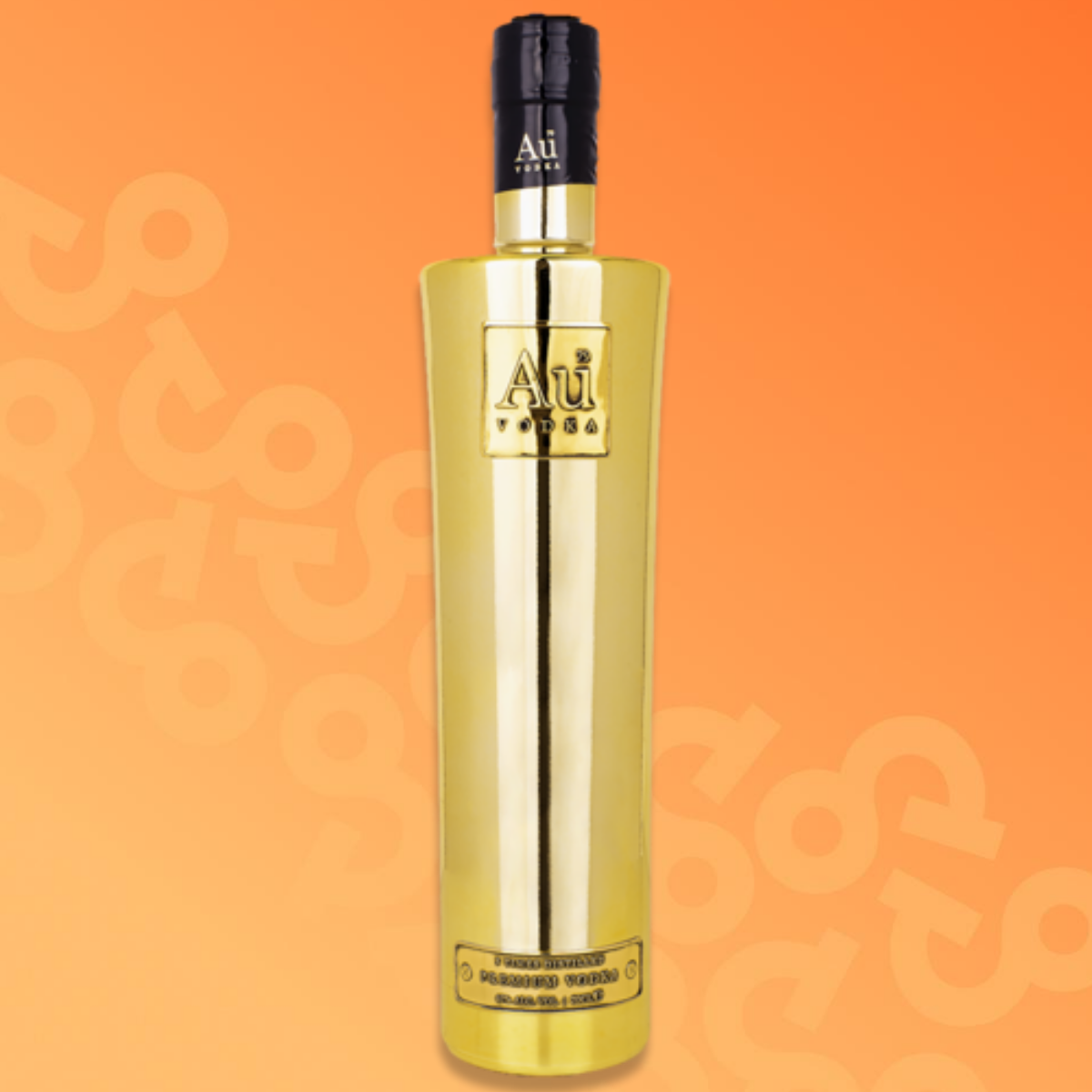 Bottiglia di AU Vodka Original da 70 cl