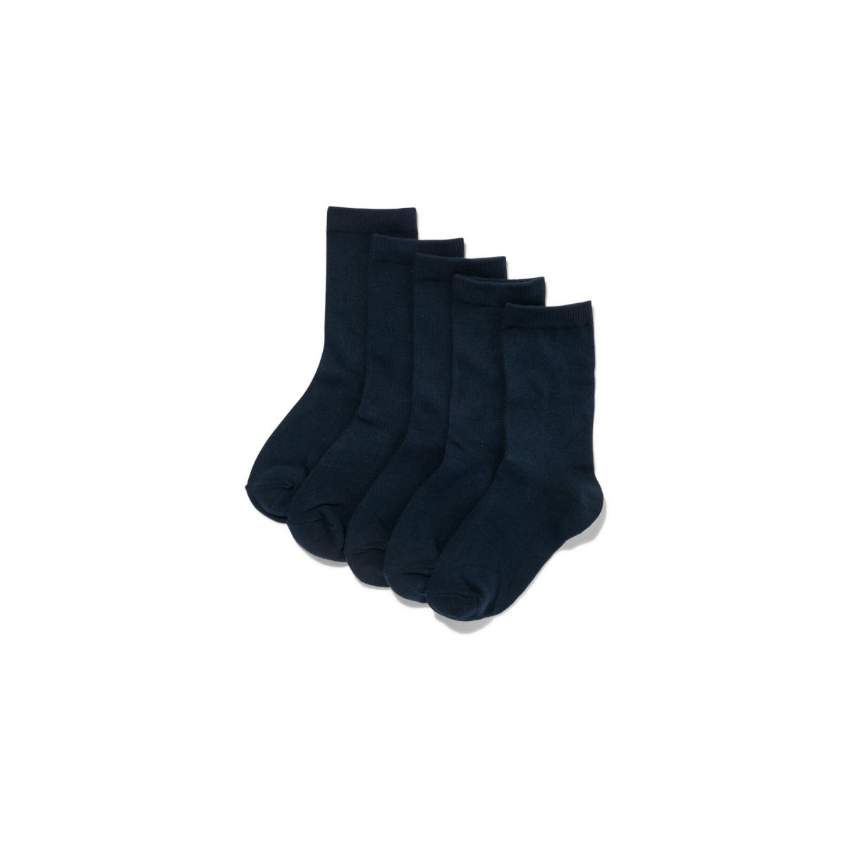 HEMA HEMA Damessokken - 5 Paar Donkerblauw (donkerblauw)