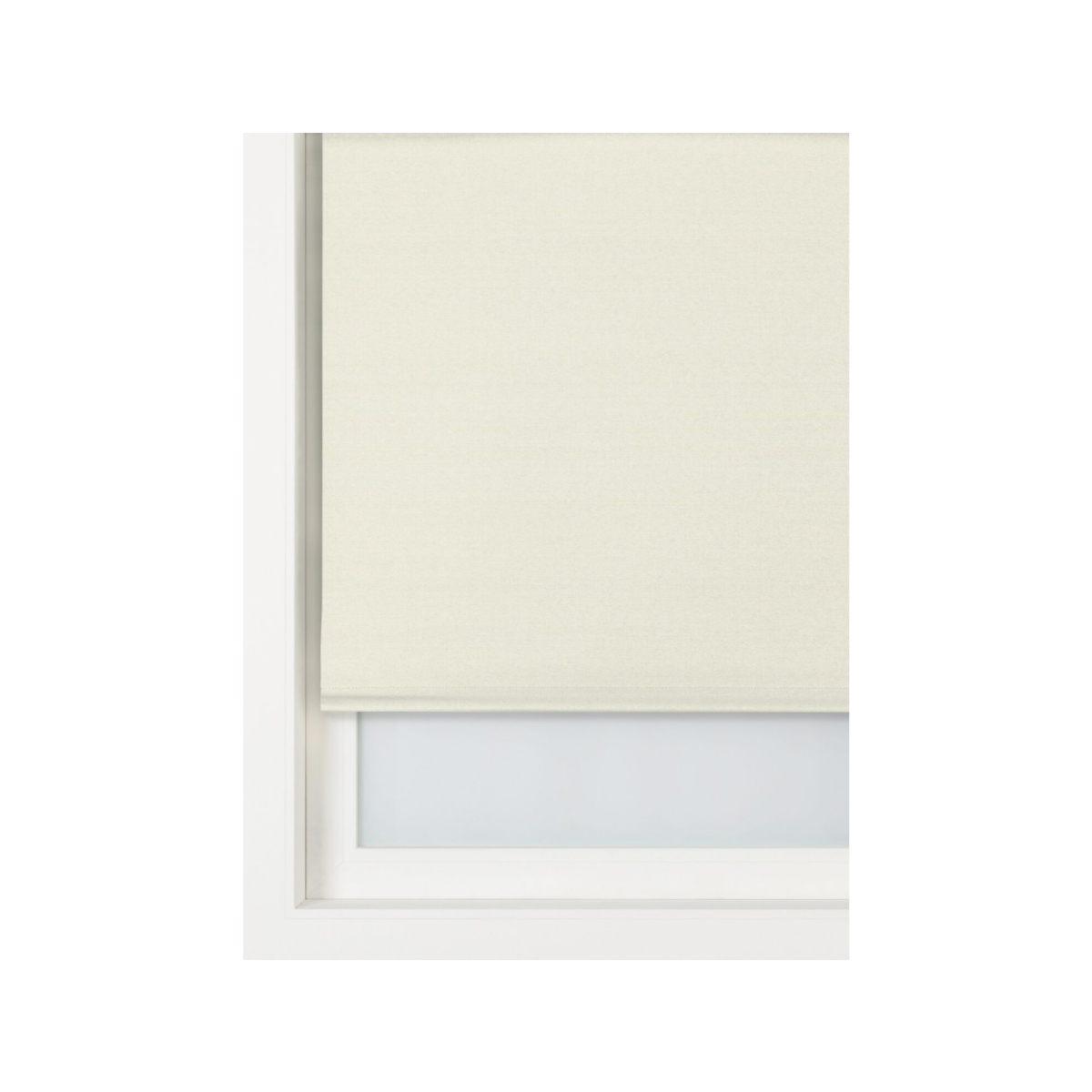 HEMA HEMA Rolgordijn Uni Verduisterend Gekleurde Achterzijde Creme (creme)