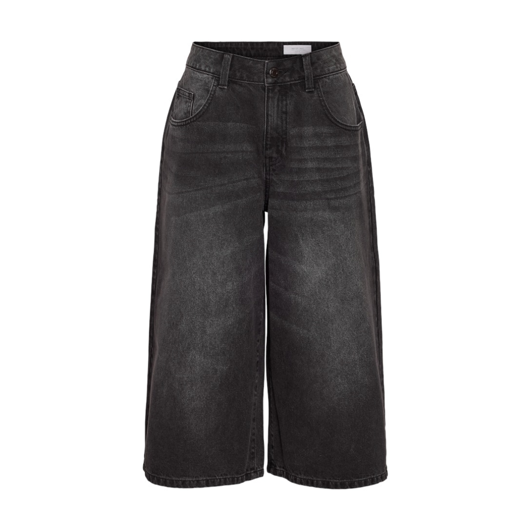 Noisy May - Damen Langshorts - Schwarz/Blau - Größe: S - bei Tara-M