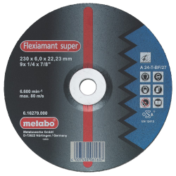 Metabo Flexiamant super 230x2,5x22,23 acél, TF 42 (616103000 Metabo Flexiamant super 230x2,5x22,23 acél, TF 42 (616103000