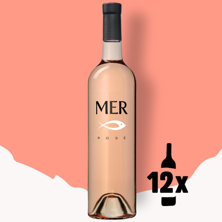 12 flessen MER Rosé Voordeelpakket 2025