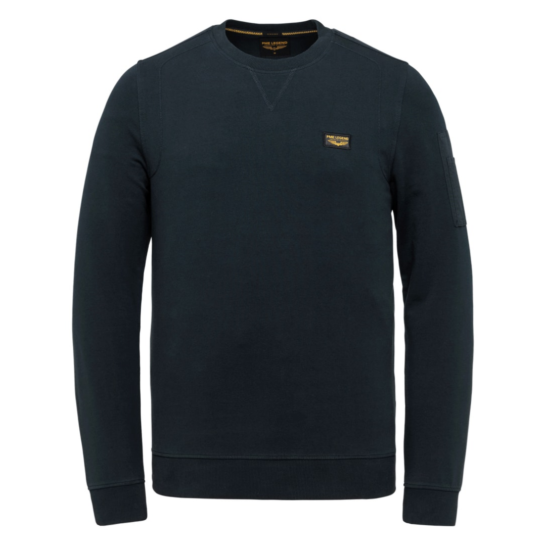 PME-Legend Herren Sweatshirt CREWNECK AMERICAN CLASSIC - Regular Fit - Bild 5