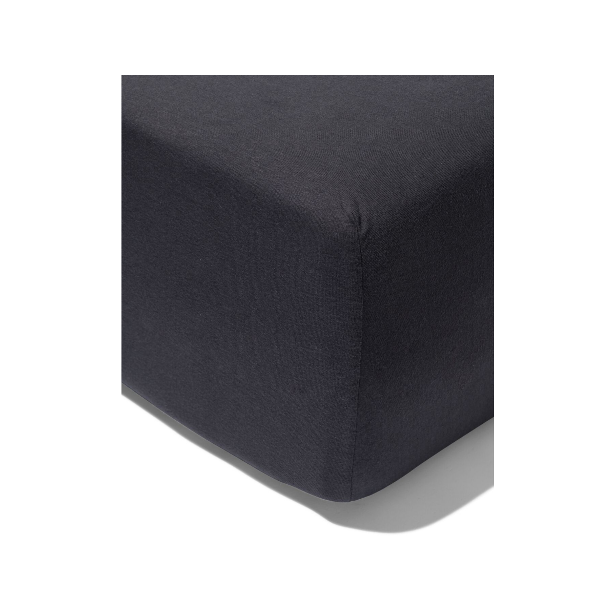 HEMA Boxspring hoeslaken 80x200cm jersey donkergrijs (donkergrijs)