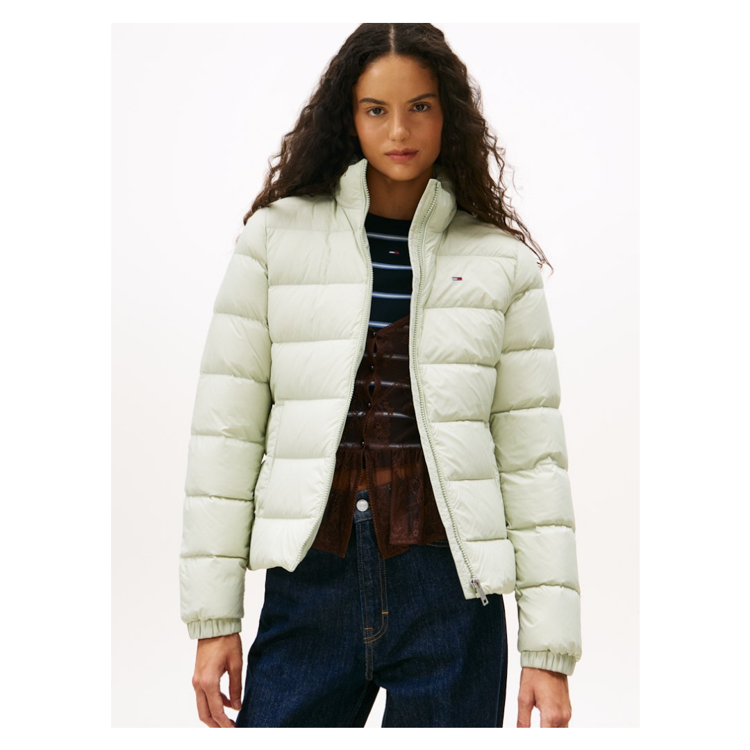 Tommy Jeans - Damen Kurzjacke - misty sage - Größe: L - bei Tara-M