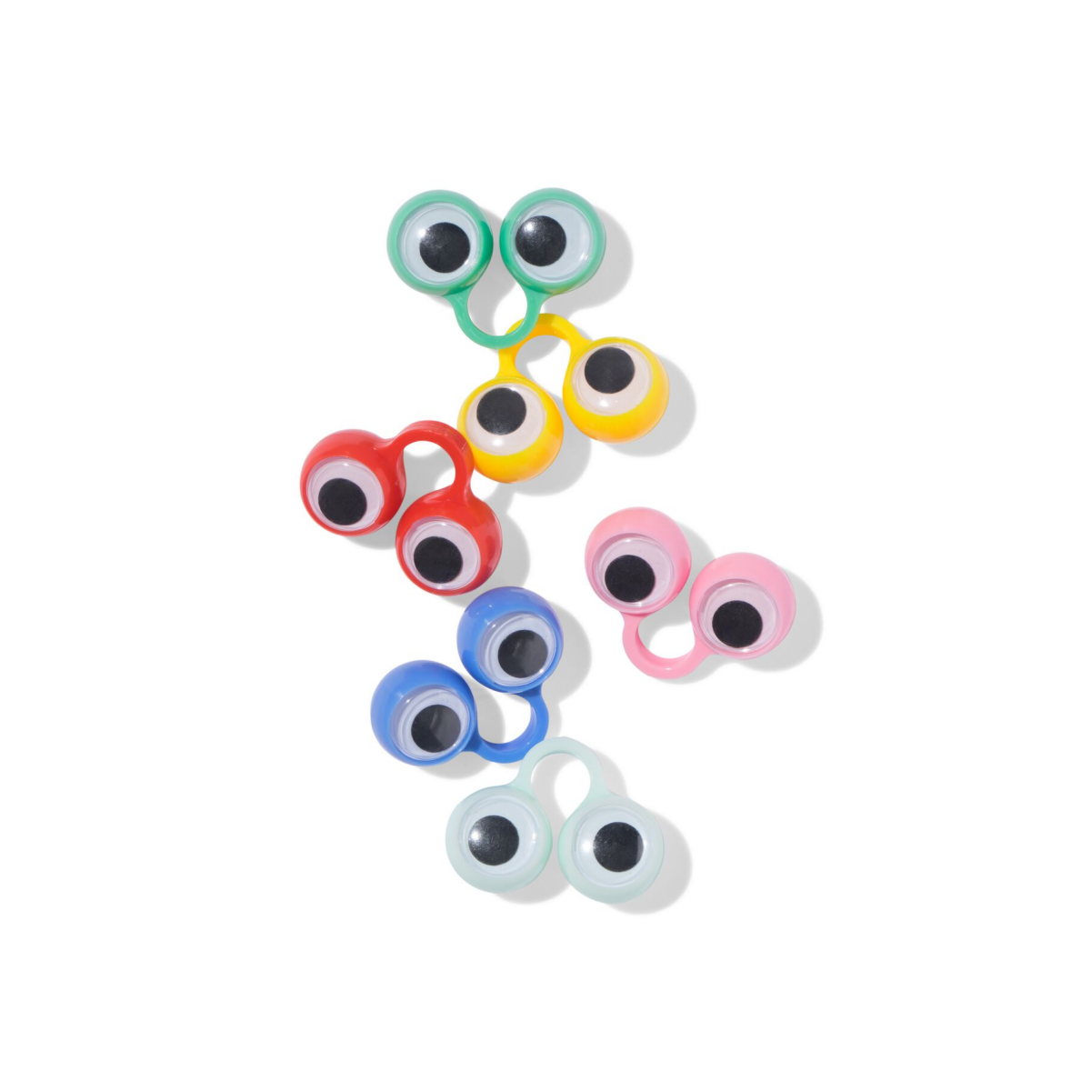 HEMA Uitdeel wiebeloog monster - 8 stuks