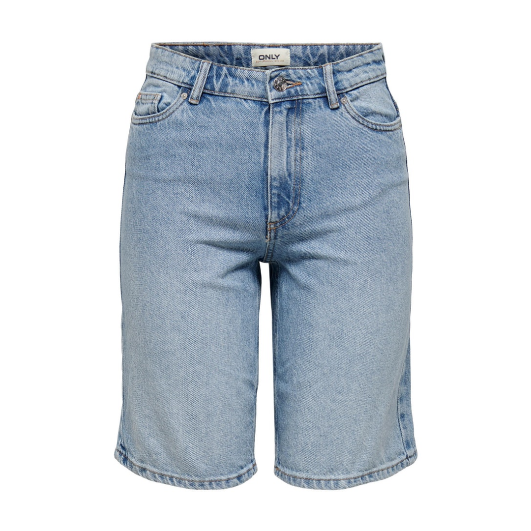 Only - Damen Kurzshorts - Blau - Größe: L - bei Tara-M