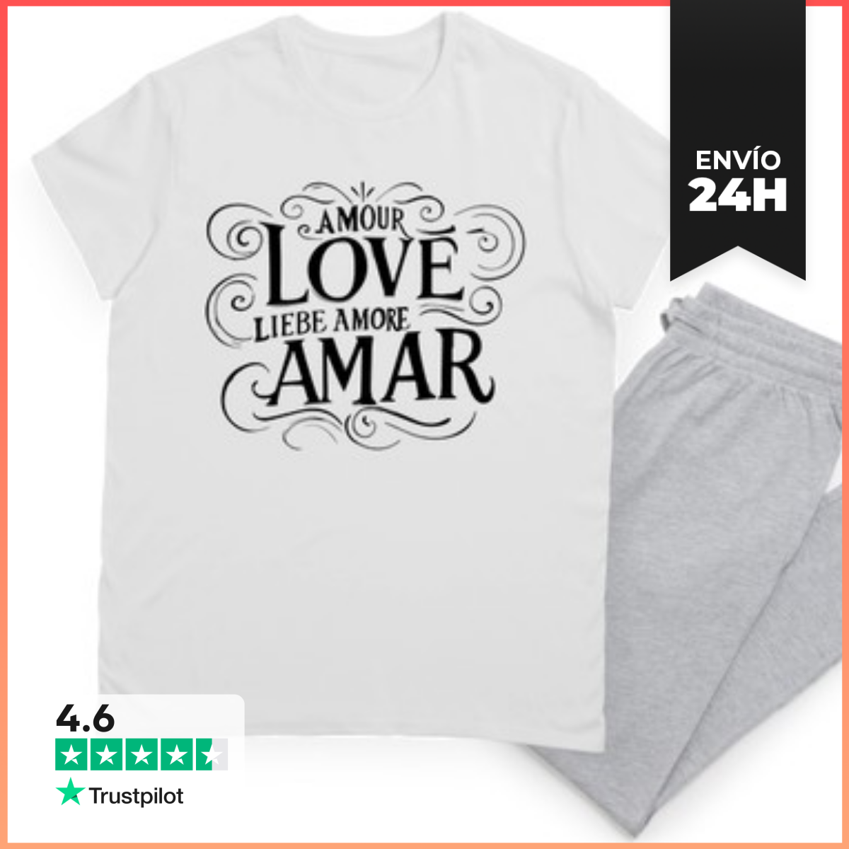 Pijama Amor LaTostadora