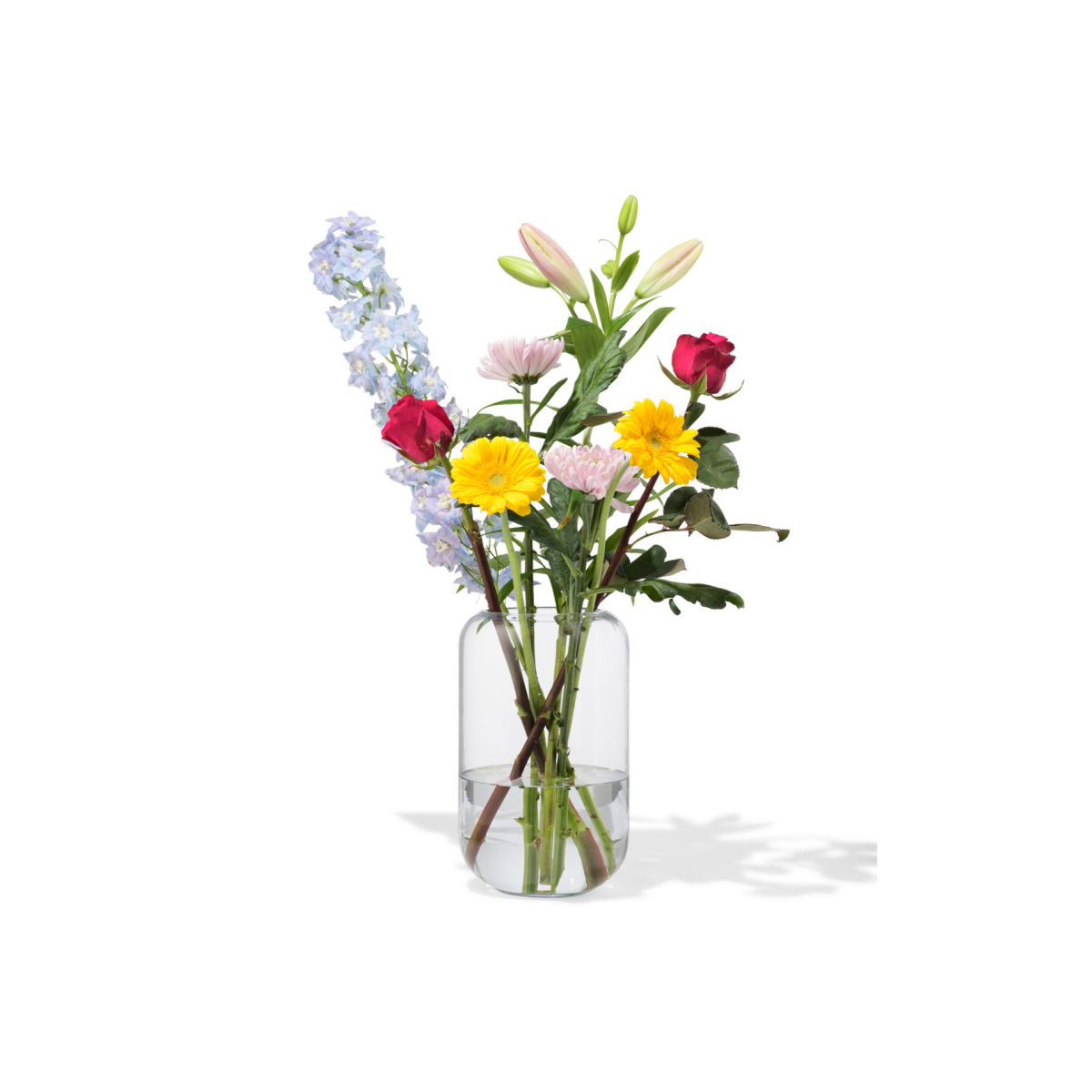 HEMA HEMA Vaas 24cm Glas (transparant)