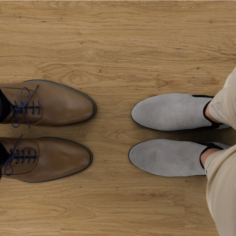 Lame de sol PVC effet bois auto-adhésive noyer naturel Gerflor - 91.4 cm x 15.2 cm x 0.2 cm