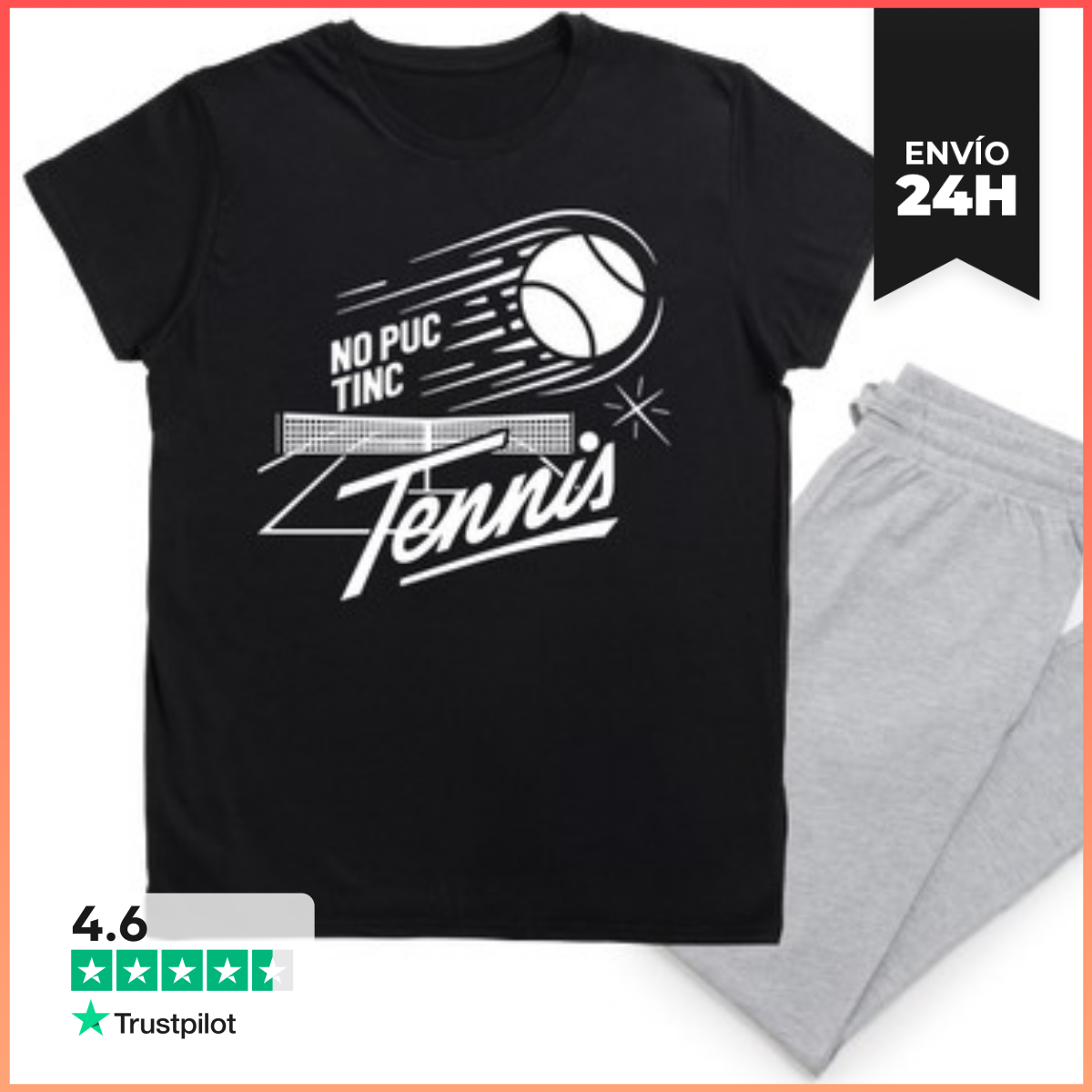Pijama No puc tinc tennis laTostadora