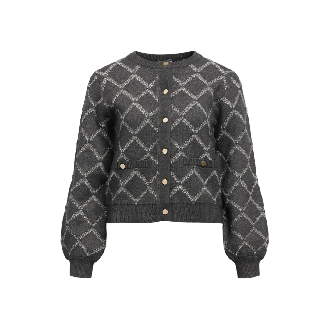 Object - Damen Pullover - Grau - Größe: S - bei Tara-M