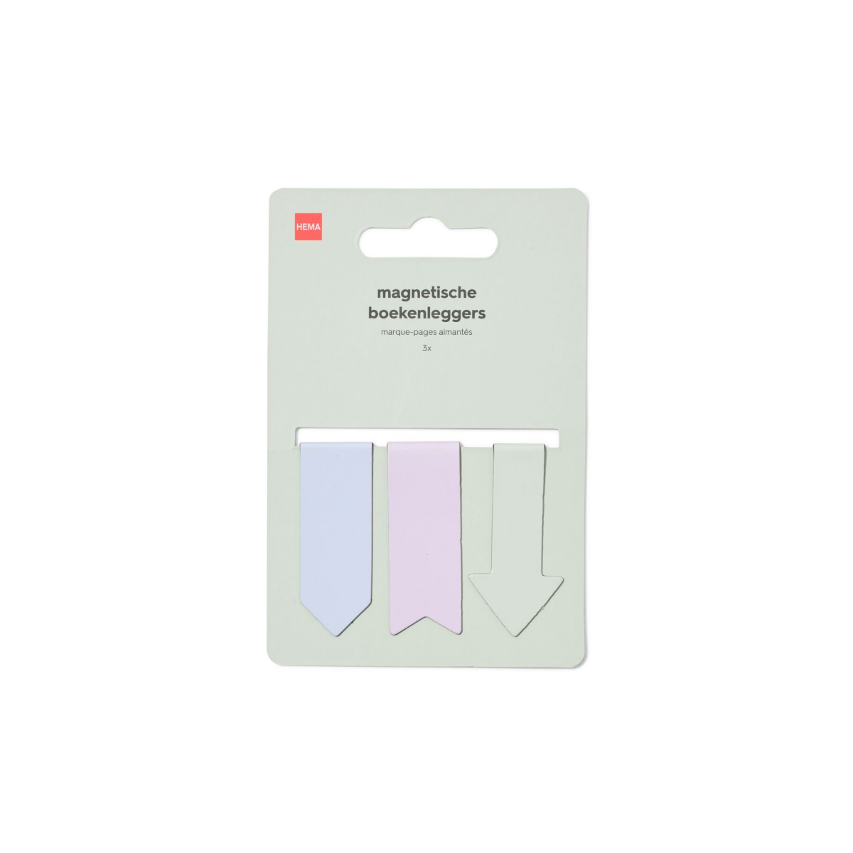 HEMA Magnetische boekenleggers 8x10cm - 3 stuks