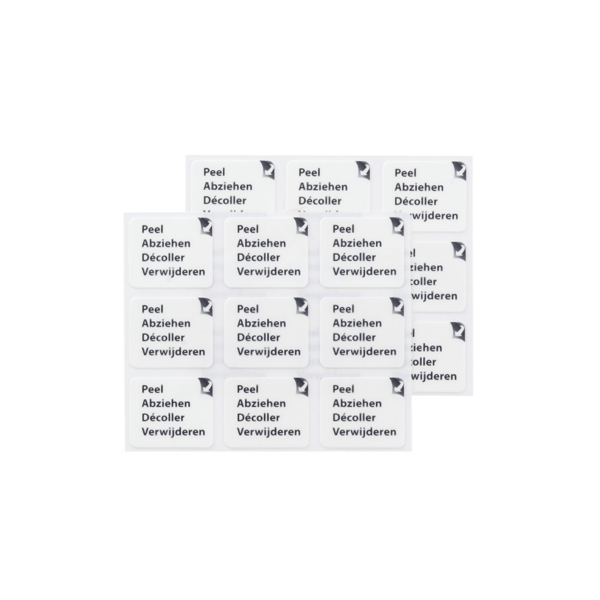 HEMA HEMA Poster Tabs - 21x25mm - 18 Stuks (wit)