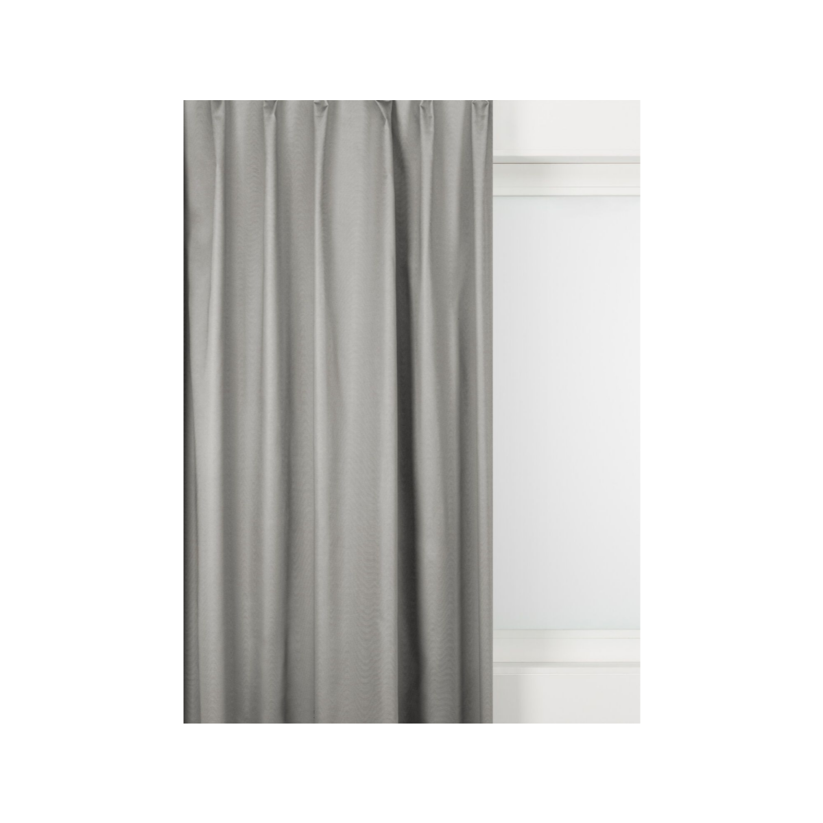 HEMA Gordijnstof Amsterdam verduisterend lichtgrijs (lichtgrijs)