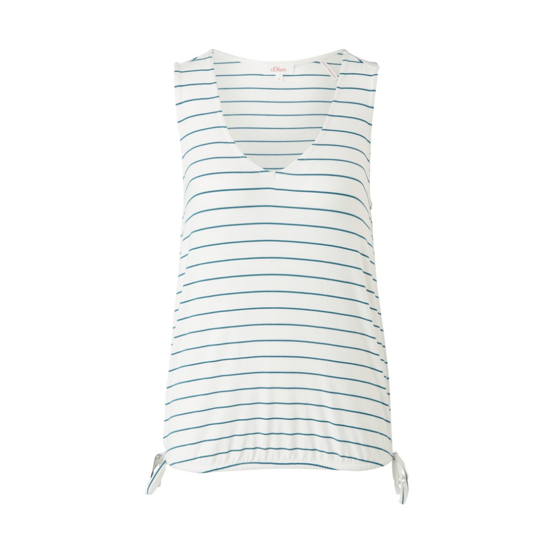 s.Oliver - Damen Top - Braun - Größe: 38 - bei Tara-M